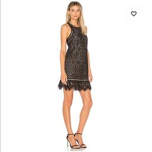 Lovers + Friends black dress